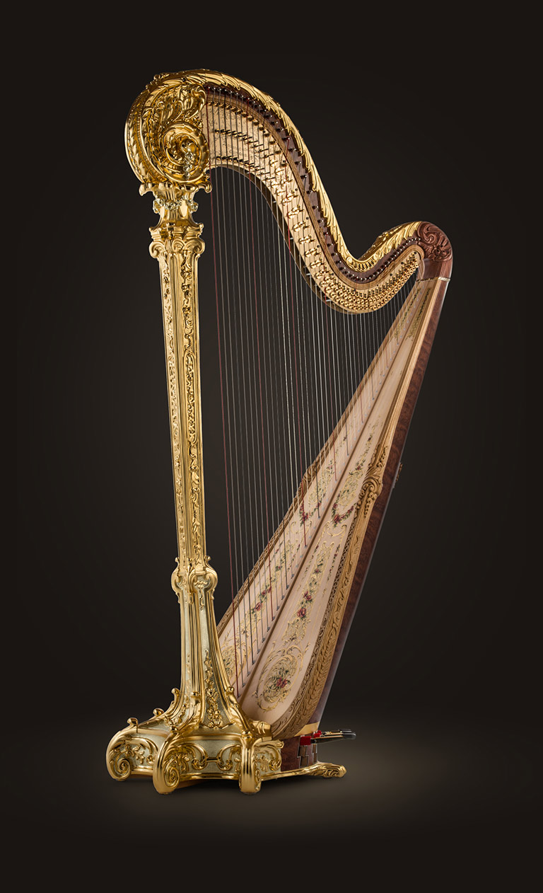 Bild der Harfe Lyon & Healy Louis XV Spezial