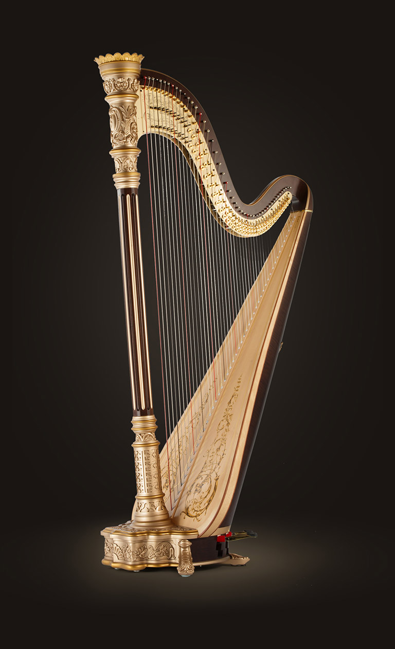 Bild der Harfe Lyon & Healy Style 23 Bronze