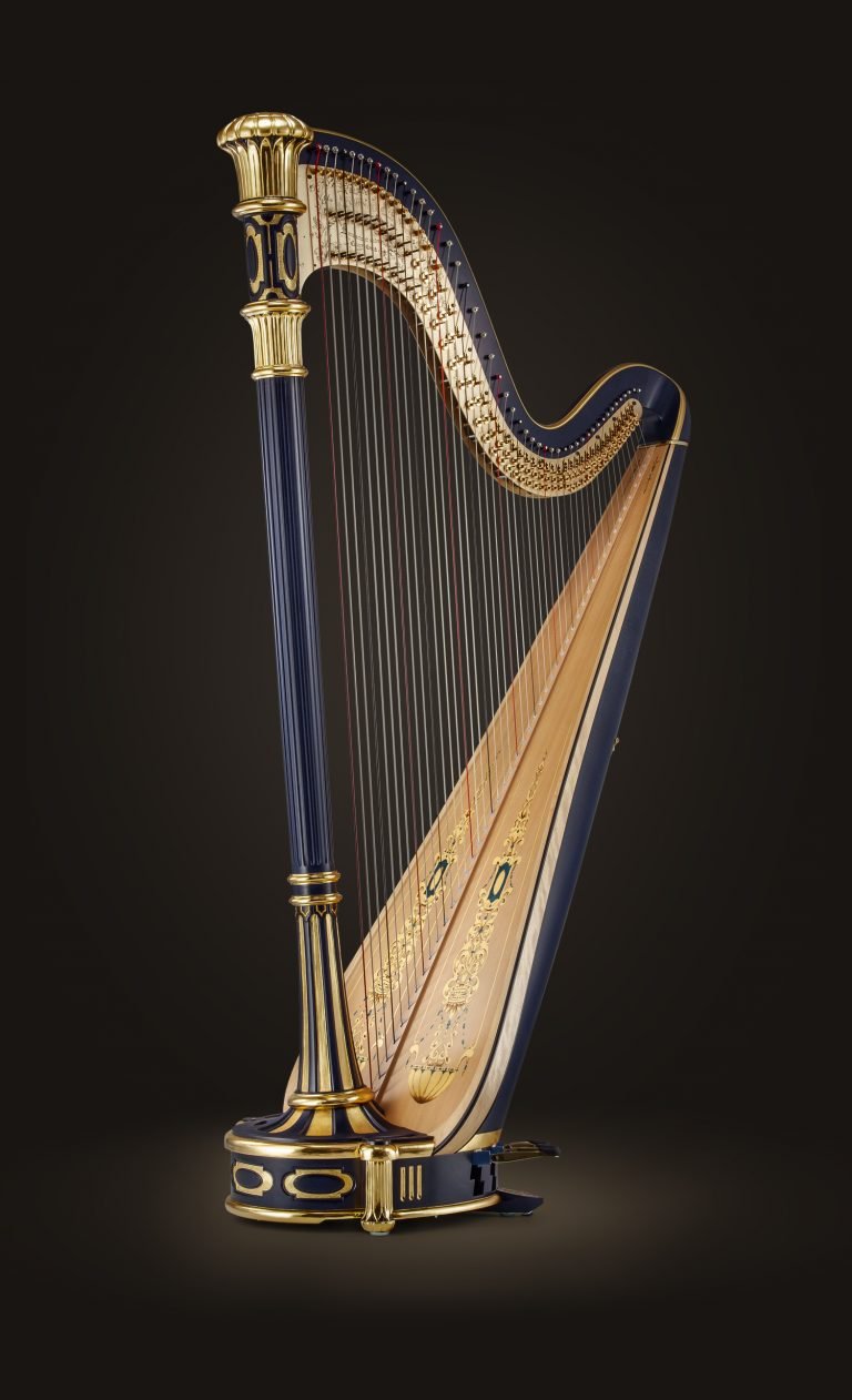 Bild der Harfe Lyon & Healy Style 4 Gold